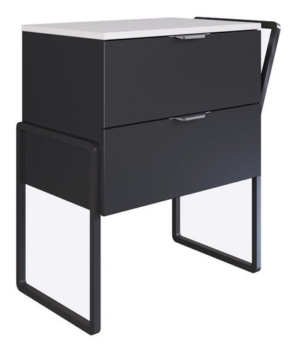 Gabinete Para Banheiro Preto Cinza Design Artemobili