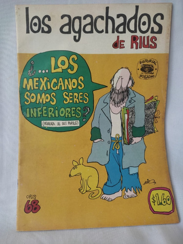 Comic Los Agachados De Rius 68 Editorial Posada Vintage