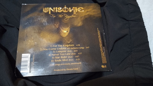 Unisonic For The Kingdom Ep Cd (Usado)