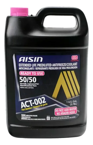 AISIN REFRIGERANTE ROSADO 50/50 GALON 4L