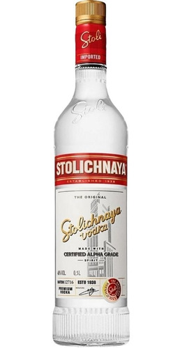 Vodka Stolichnaya 750 Ml. *