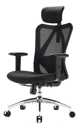 Silla De Oficina Sihoo M18 Ergonómica Para Personas Grandes