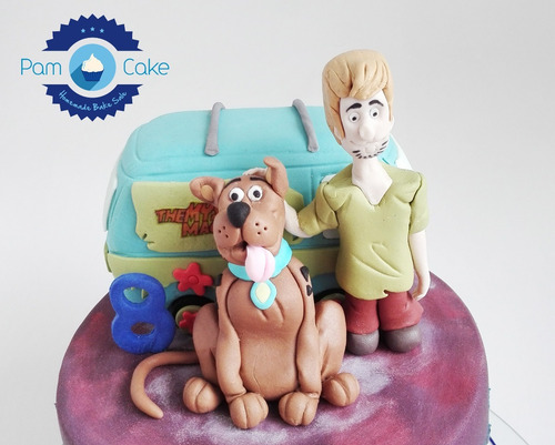Torta Artesanal De Scooby Doo Personalizada