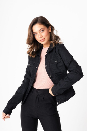 Campera De Gabardina Elastizada Clásica