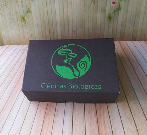 Imagem 1 de 4 de 10 Caixas P 6 Doces Lembrança Formatura Ciências Biológicas