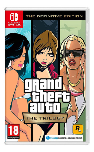Grand Theft Auto The Trilogy Defenitive Nintendo Switch Euro