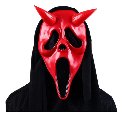 Máscara De Terror Halloween Ghostface Scream Killer Cosplayb