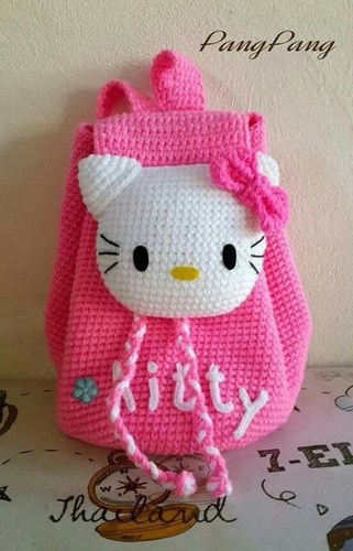 Patrones Mochilas Amigurumis Crochet X10(ingl.)+1 Reg.