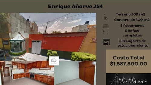 Casa En La Delegación Azcapotzalco, Col. San Pedro Xalpa, Enrique Añorve 254.       Nb10-za