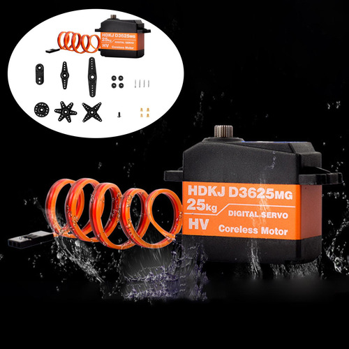 Servo Digital De Alto Par De 25 Kg Para 1/8 1/10 Rc Modelo