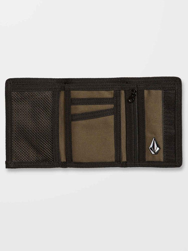 Billetera Ninetyfive Trifold Negro Hombre Volcom
