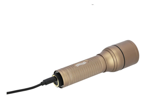 Linterna Walther Pl71r 2000 Lumens Recargable Desert Fde Linterna Marrón Claro Luz Blanco