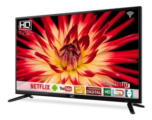 Imagem 4 de 6 de Smart Tv Led 32 Hd Hq Hqstv32np Netflix Youtube Hdmi Wi-fi