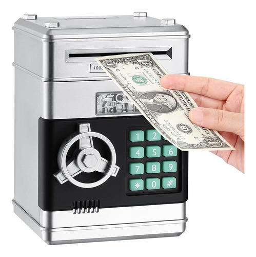 Contador Simulación Monedas Manejar Notas Máquina Alcancía