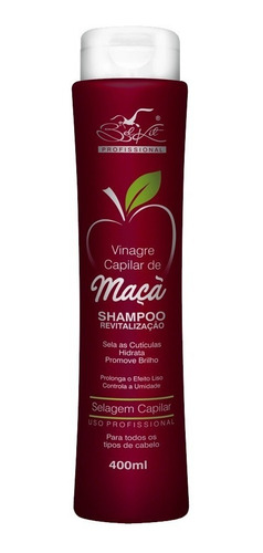 Kit Revitalização Vinagre Capilar De Maçã Belkit 4 Itens
