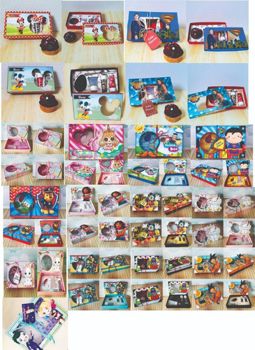 Arquivo Corte Combo Mini Confeiteiros Páscoa-studio E Pdf