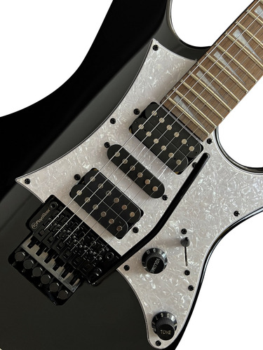 Guitarra Waldman Wig350 Bk C Capa Standard,cabo,02 Palh!
