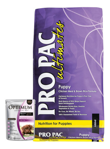Alimento Perro Pro Pac Cachorros Pequeños Y Med 2,5kg+ Promo