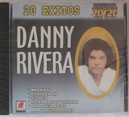 Danny Rivera. Colección 20/20. Cd Org Nuevo. Qqf. Ag. Pb.