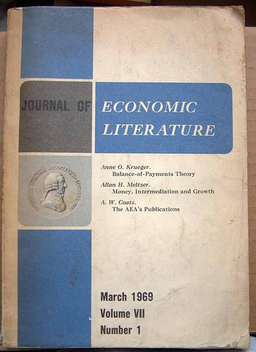 Journal Of Economic Literature, Krueger Y Otros