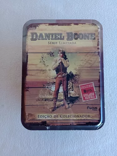 Dvd Coleção Daniel Boone Série Limitada Lata Colecionadores