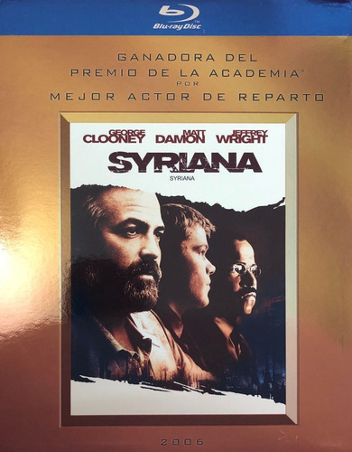 Syriana George Clooney Pelicula Blu-ray