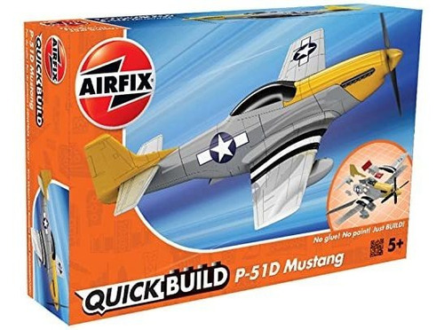 Airfix Quickbuild P-51d Mustang Modelo De Kit De Plástico.