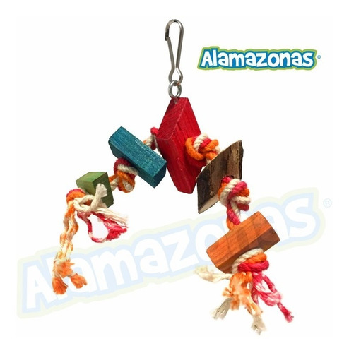 Juguete Mini Para Periquitos Alamazonas (chico) 10cm