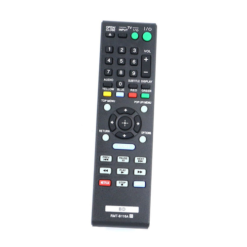Imagen 3 de 3 de Nuevo Mando A Distancia Rmt-b116a Para Sony Reproductor Blu