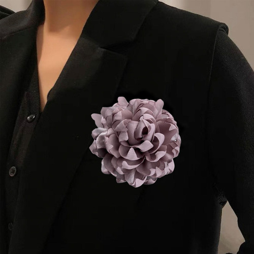 2 Broche De Flor Para Mujer, Elegante Alfiler De Solapa Para