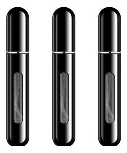 Mini Perfumero Portátil Recargable 8ml Atomizador Colores X3