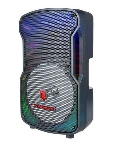 Imagen 2 de 5 de Bocina Bafle 8'' Flame Lightning Semi Trasparente Ksr-link
