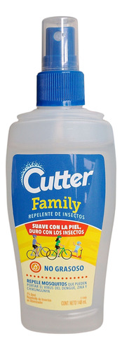 Repelente De Insectos Cutter 148 Ml Transparente 7% Deet