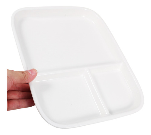 Plato De Porcelana China De 10 Pulgadas Con Tres Compartimen