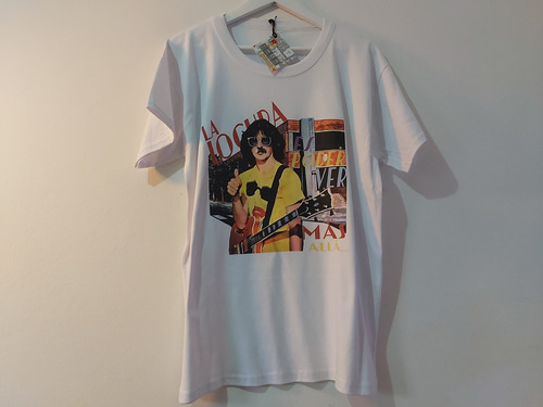 Remera Algodón Unisex Charly García La Locura Frase Diseño