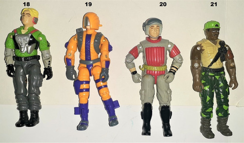 Bonecos Gi Joe - Anos 80 E 90 (unidade) G2 (Usado)