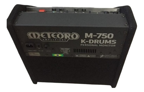 Monitor Para Bateria Eletr. K-drums M750 Meteoro C Nf