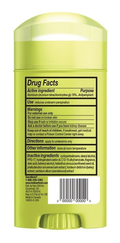 Ban Antiperspirant Deodorant, Invisible Solid, Ducha Fresh,