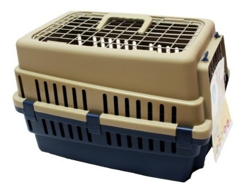 Imagen 1 de 3 de Transportadora Para Gato O Perro Chico Con Doble Reja