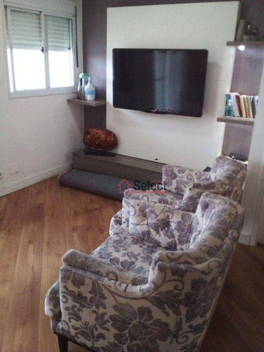 Imagem 6 de 30 de Lindo Apartamento Com 2 Dormitórios, Closet E 1 Suíte, Ampla Varanda, Cozinha Americana, 77 M², À Venda No Jd. Avelino - Ap1529