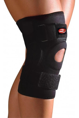 Joelheira Neoprene Articulada Realtex Rx0750h Preto P