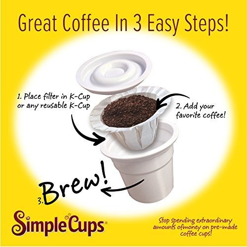 Filtros Desechables Para Uso En Keurig Brewers - 300 Filtros