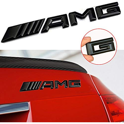 Amg Emblemas Posteriores Compatibles Mercede Benz 2014 ...