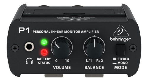 Amplificador Auricular Behringer Powerplay P1 Monitor In Ear