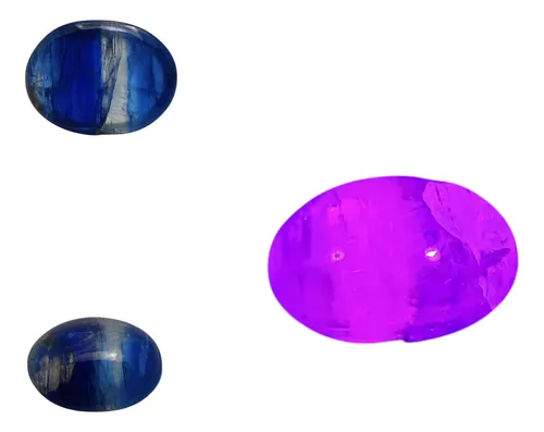 Cianita Piedra Fluorescente 100% Natural 5.50 Ct $ 250.000