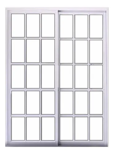 comprar Ventana Balcón Vidrio Repartido 150x200 Con Alto Transito!!!