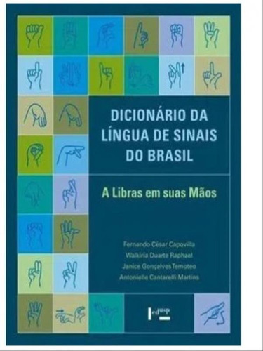 Imagem 1 de 1 de Dicionario Da Lingua De Sinais Do Brasil - 3 Volumes