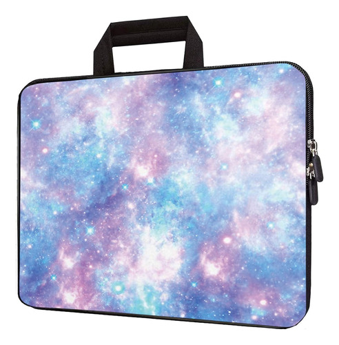 Funda De Notebook Acolchada 15  Neopreno Diseno Galaxia