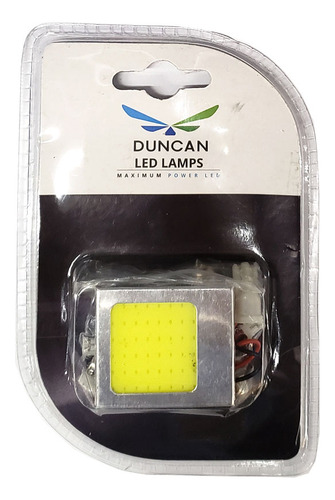 Lampara Tubular 48 Led 12 Volts Plaqueta Blanco Blister X1