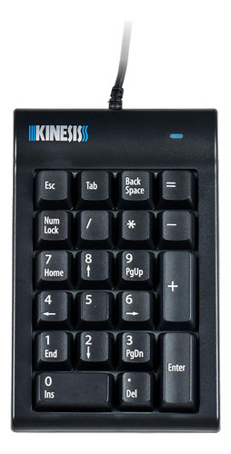 Teclado Numerico Mecanico De Pc Universal | Negro / Kinesis